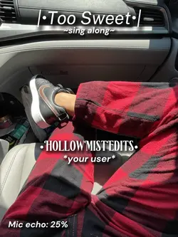 TOO SWEET|SING ALONG