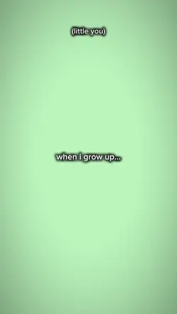 when i grow up