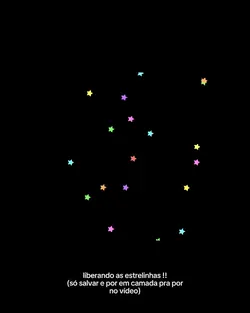 liberando estrelinha
