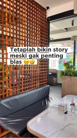 Tetaplah bikin story