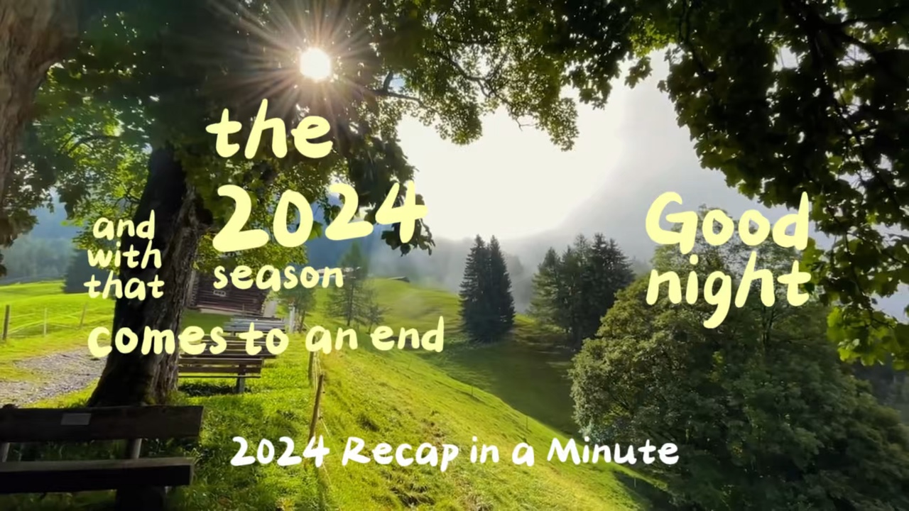 2024 in einer Minute