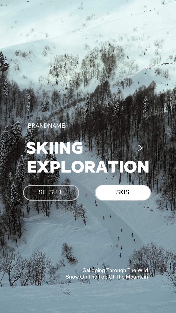 Minimalist aesthetic outdoor sports branding templates