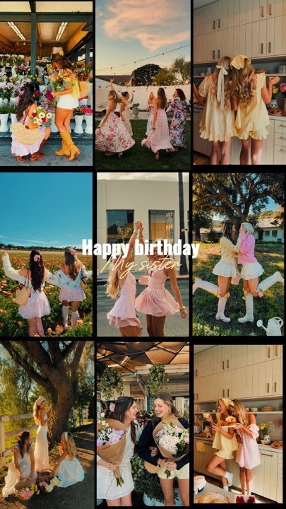 Happy birthday siste