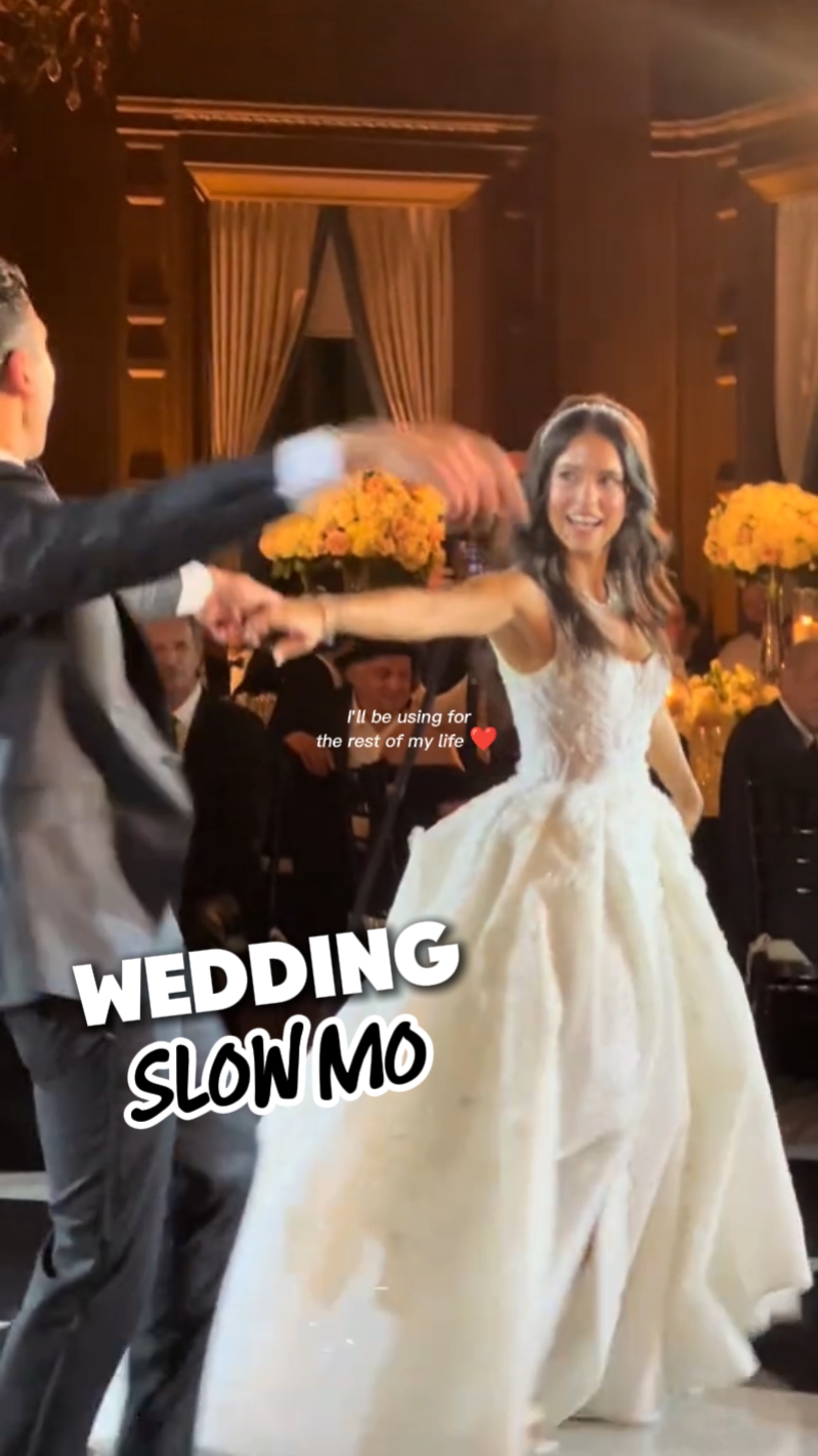 wedding slow mo 