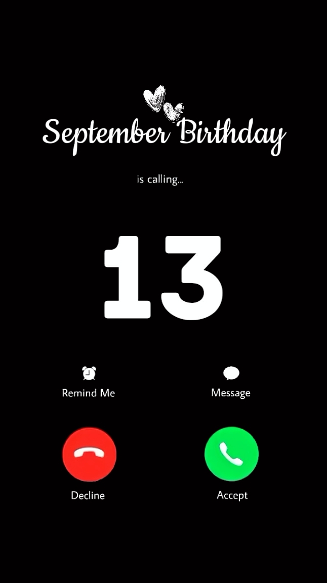 Aniversário de 13 de setembro 