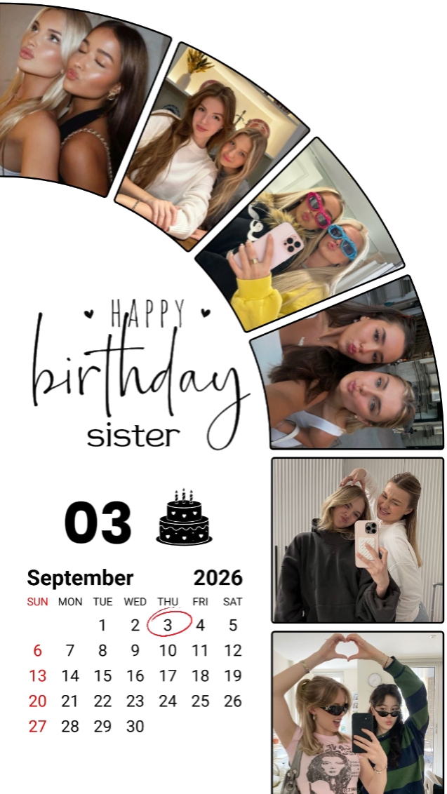 Birthday 3 September