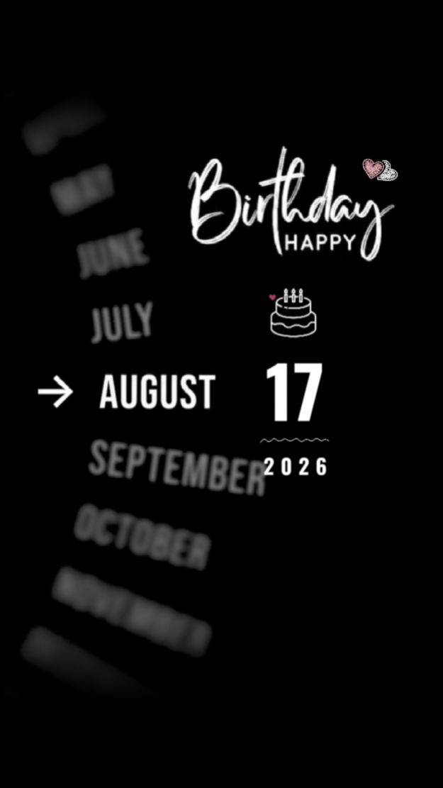 HBD 17 AUGUST