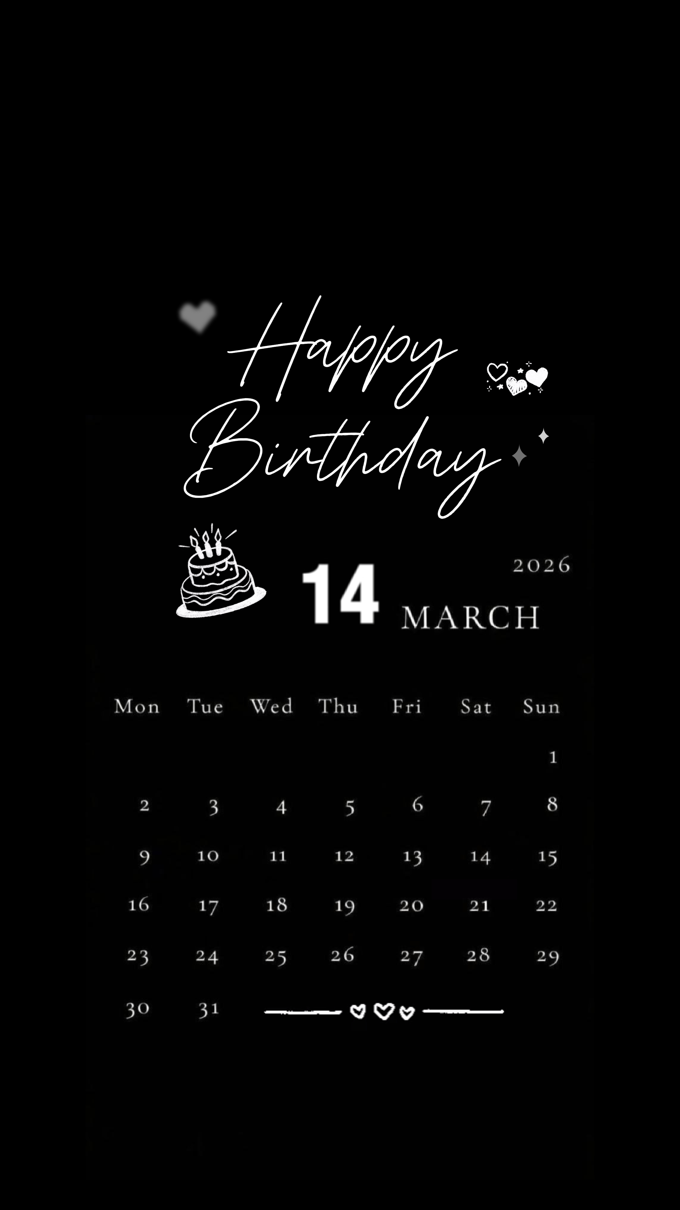 HBD 14 MARS