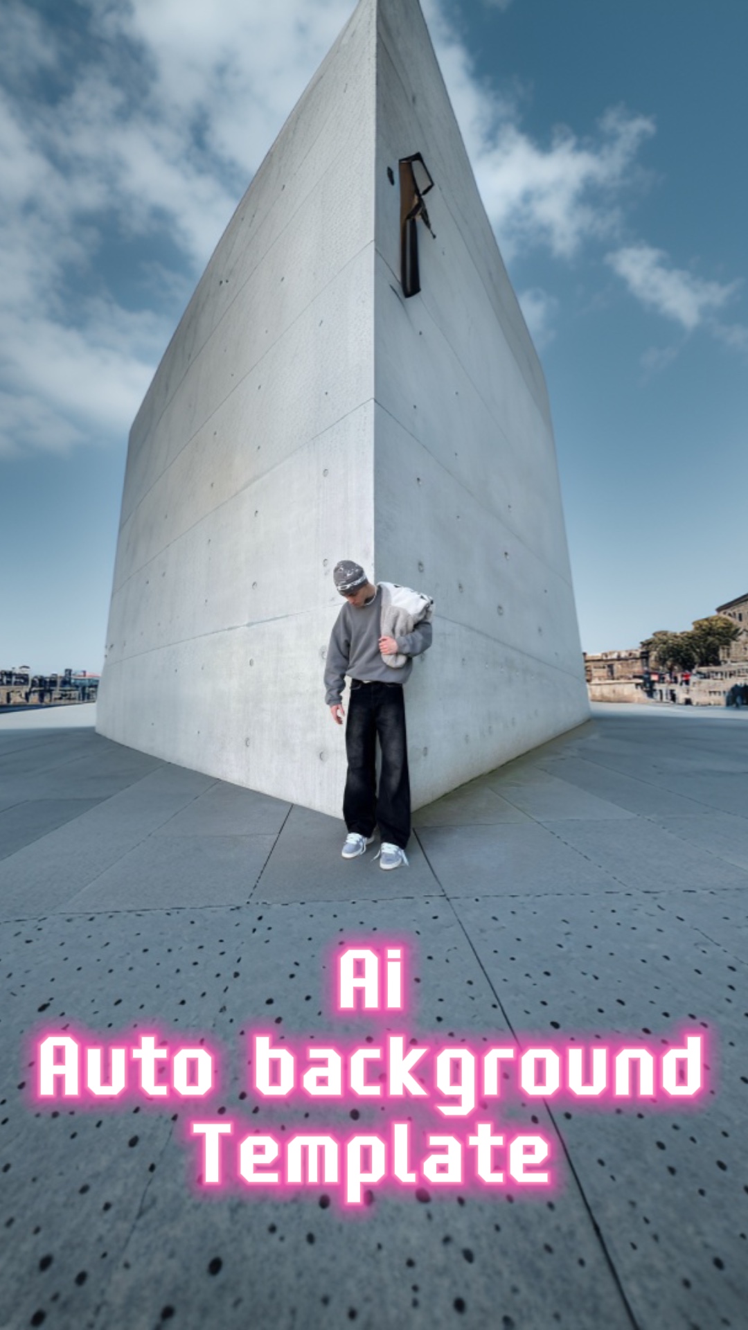 Arrière-plan automatique AI 