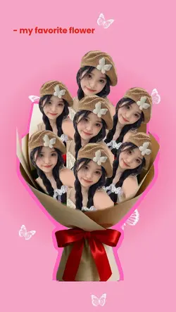 BUCKET FLOWER CUTE