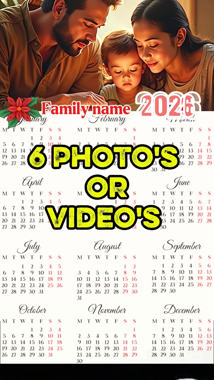 Calendario familiar 