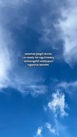 selamat pagi dunia