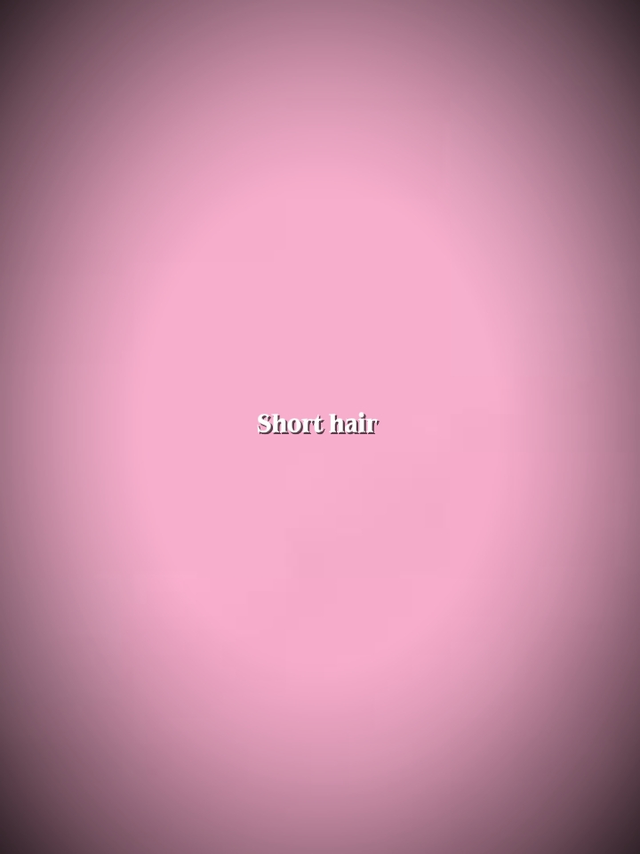 cheveux courts 