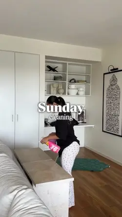 sunday cleaning 
