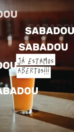 Sabadou com breja