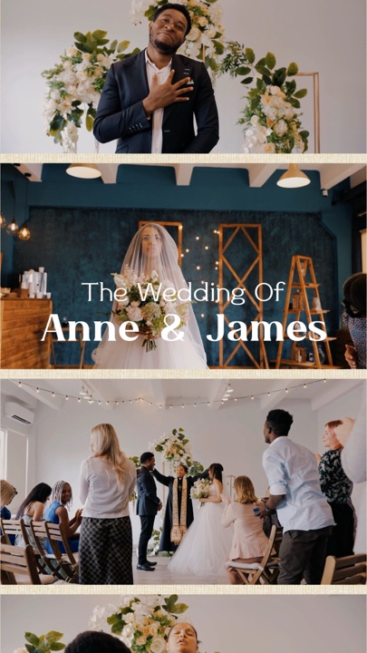 Collage de mariage