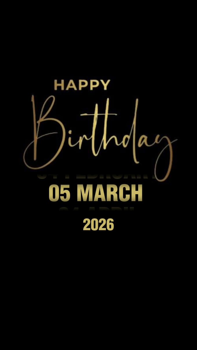 CUMPLEAÑOS 5 DE MARZO 