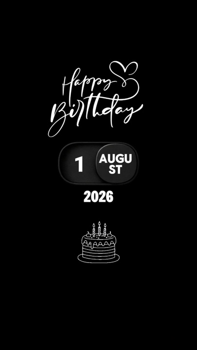ANNIVERSAIRE 1 AOÛT