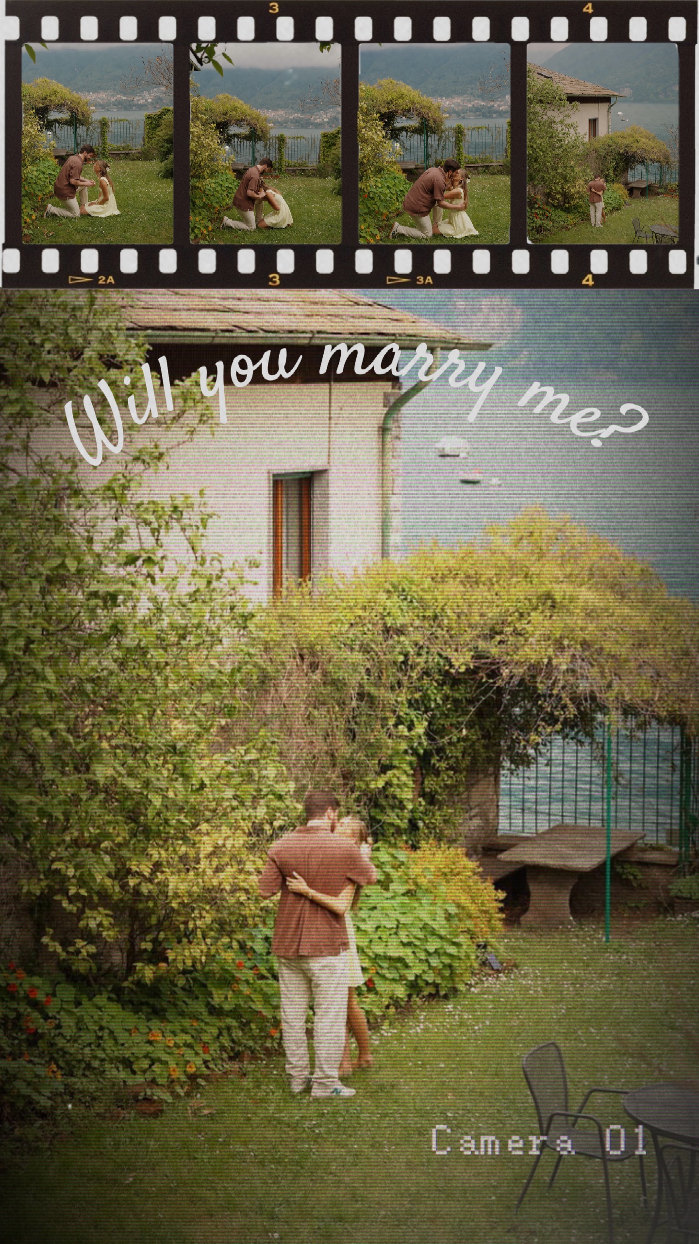 Willst du mich heiraten?