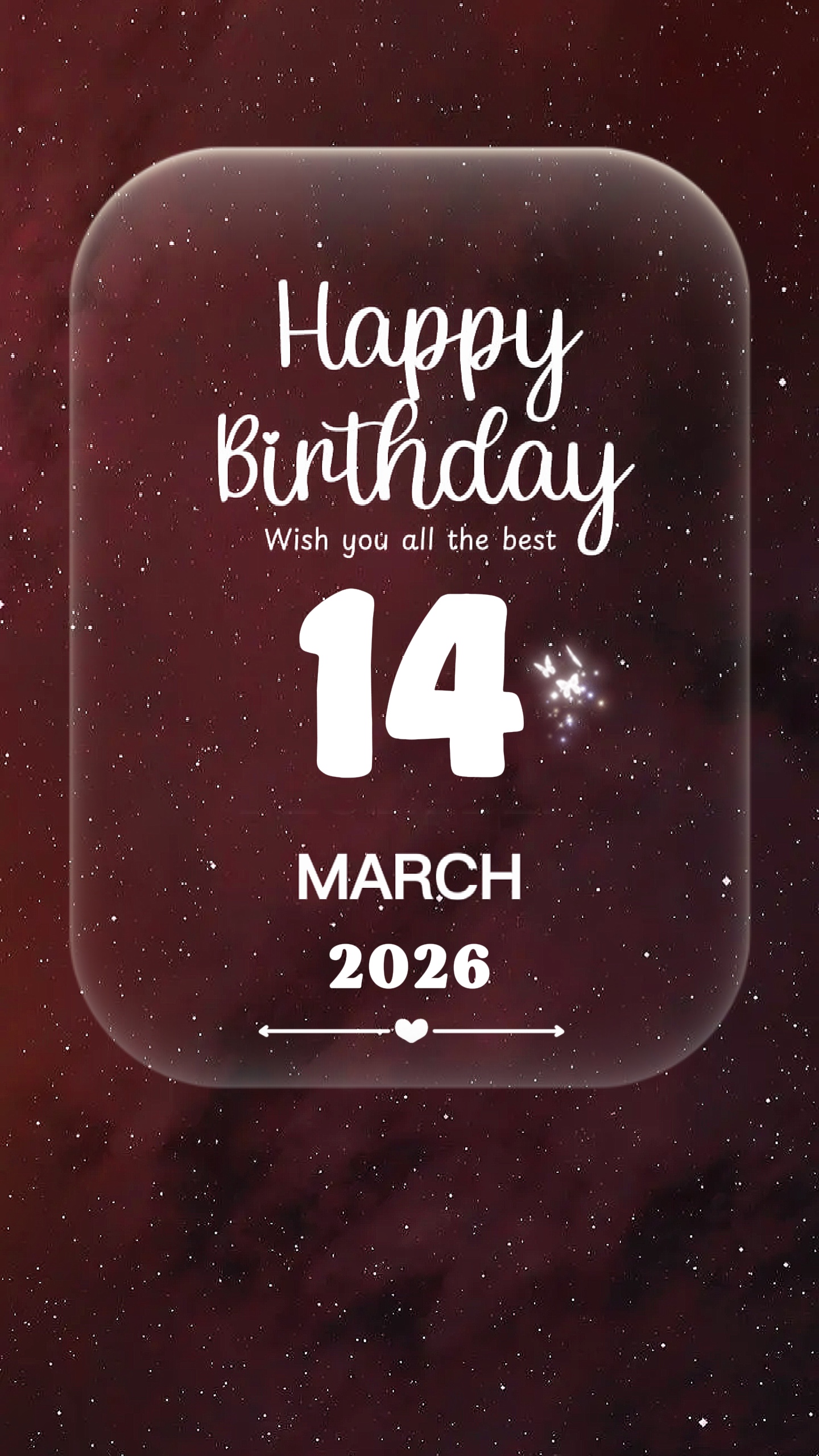 ULANG TAHUN 14 MARET