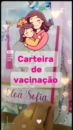 carteira de vacina
