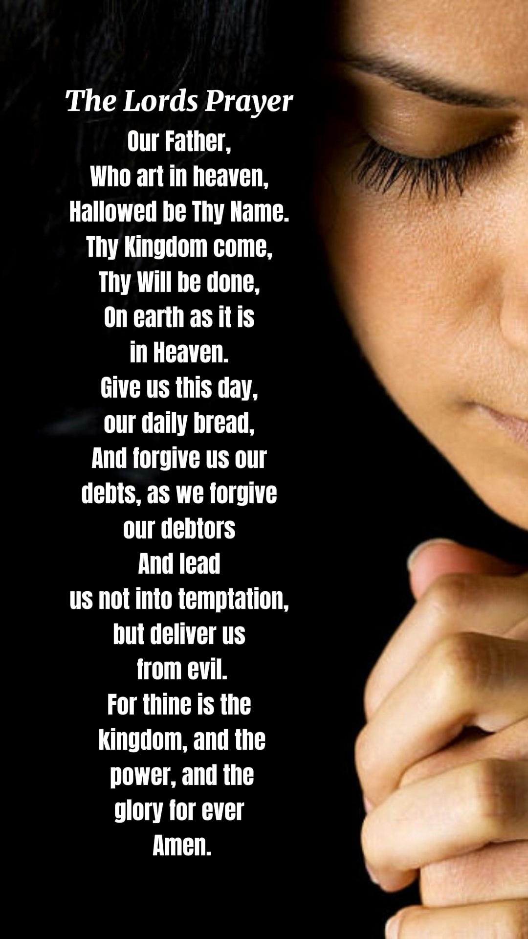 The Lords Prayer 