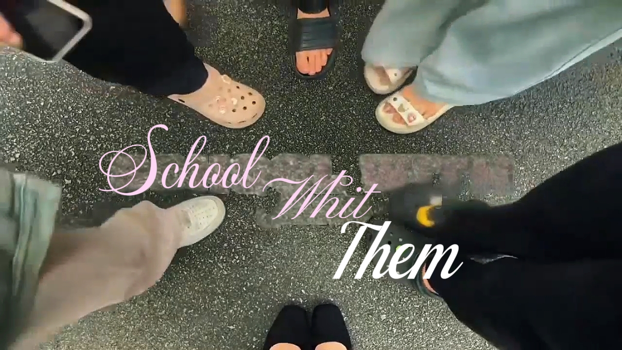 l'école avec eux