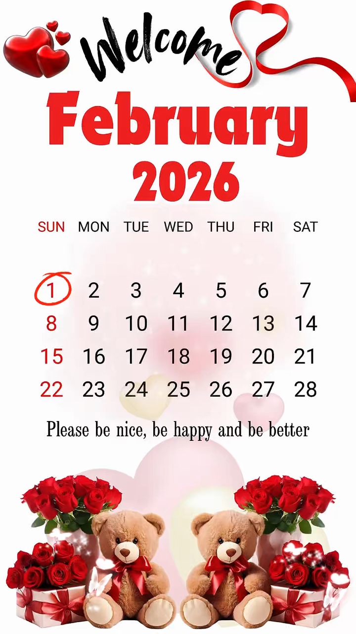 Bem-vindo fevereiro de 2026
