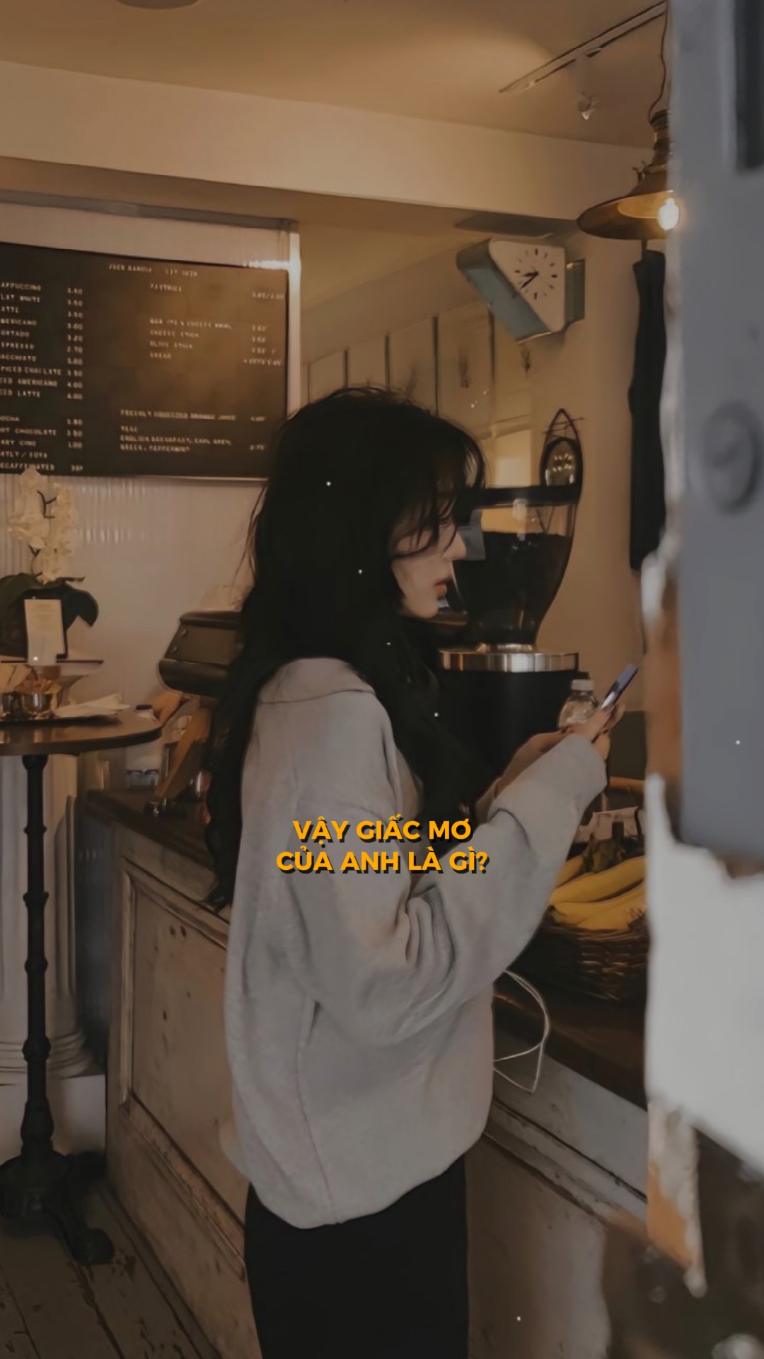 Ước mơ của anh là