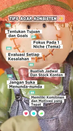 Tips agar konsisten