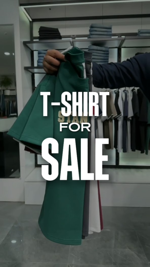 Venda de camisetas 