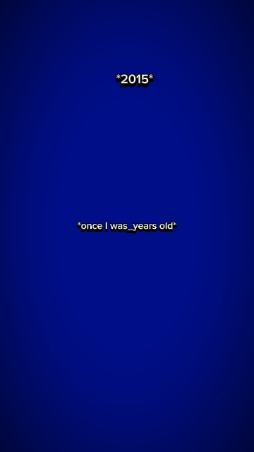 une fois iwas _ yearsold