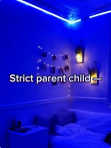 Filho pai rígido