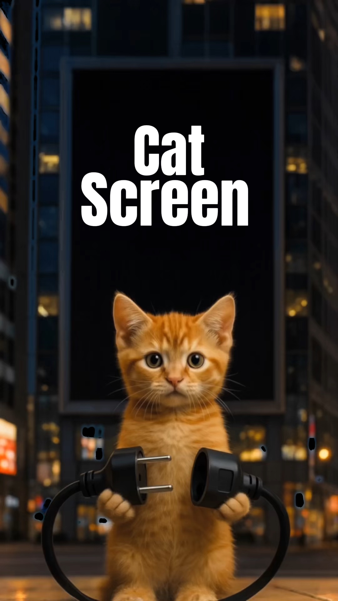 Katze Bildschirm 