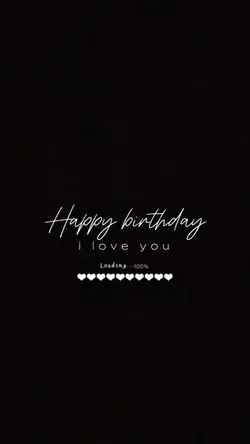 happy birthday love 