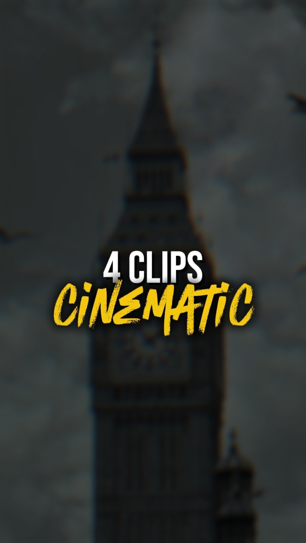 4 CLIPS CINÉMATIQUES