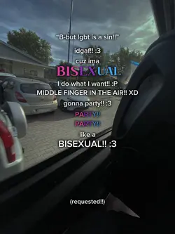 BISEXUAL!! :3