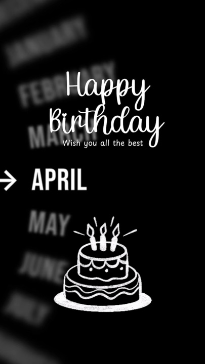 ANNIVERSAIRE D'AVRIL 2026