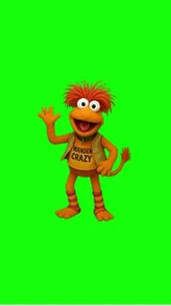 Fraggle green screen
