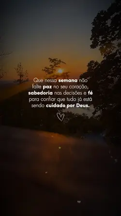 Ótima Semana!