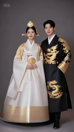 Hanbok couple