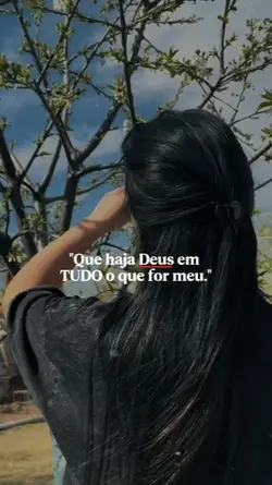 Q haja Deus em tudo 