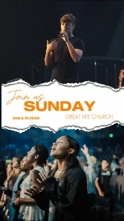 JOIN US SUNDAY 