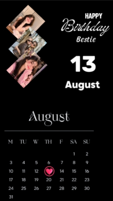 HBD Kardeş 13 Ağustos
