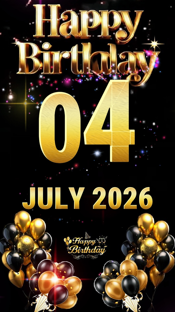 HBD 04 july 2026