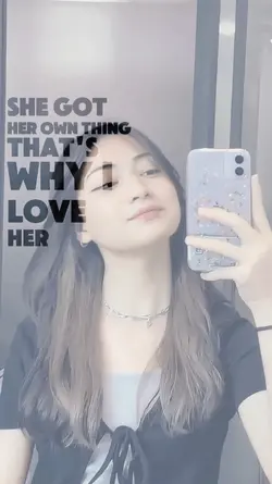 She got her own