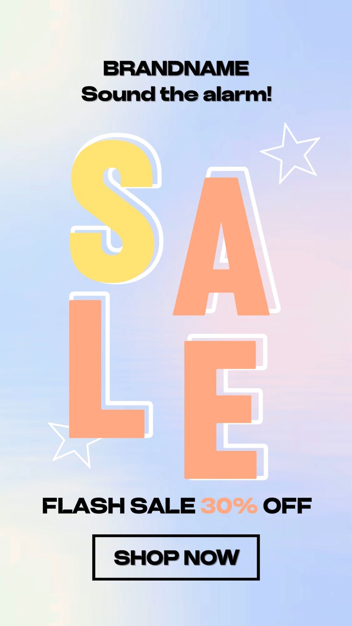 CTA Template Display TikTok Style