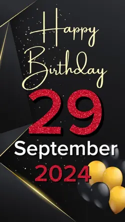 HBD 29 September