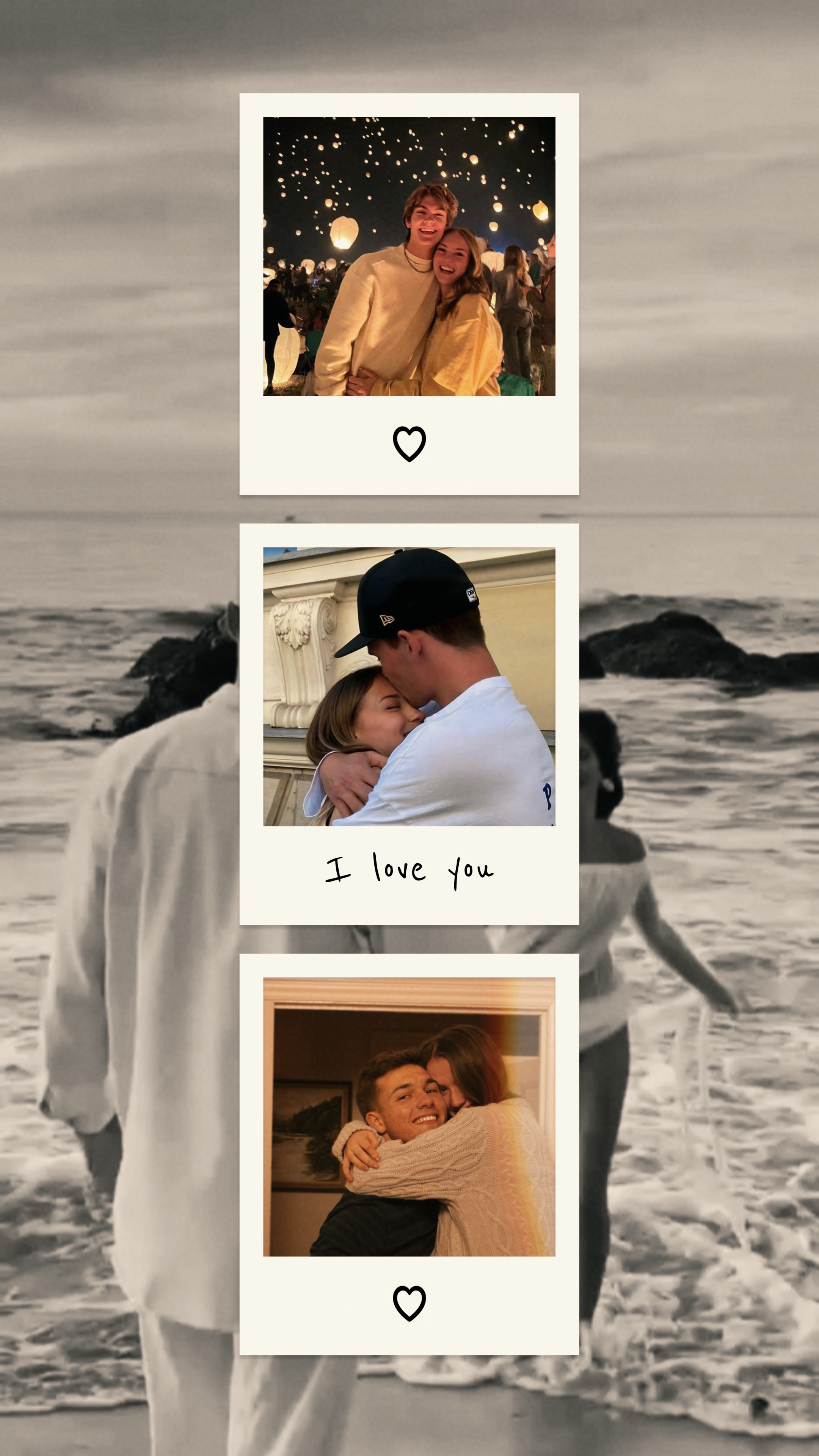 polaroid layout