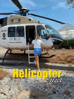 Helicopter effect